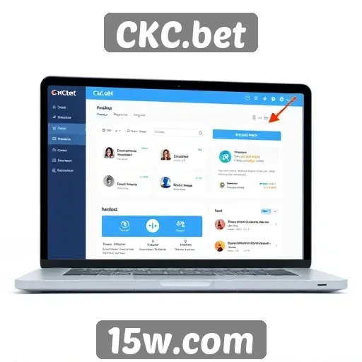 Interface intuitiva do CKC.bet melhora experiência do usuário